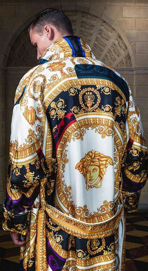 men's versace robe.